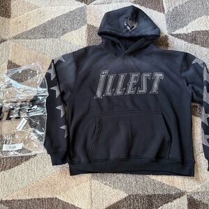 Illest black “dazzle” hoodie